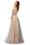 Cecilia Couture - 2111 Off-Shoulder Embellished Long Dress Prom Dresses