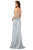 Cecilia Couture - 2119 Glittered Sleeveless Column Dress Evening Dresses