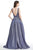 Cecilia Couture - 2150 V-Neck Glittered Long Dress Evening Dresses