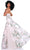 Cecilia Couture 2506 - Strapless Floral Printed Prom Dress Special Occasion Dress