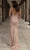 Chic and Holland - AN1401 Beaded Off Shoulder Long Dress Special Occasion Dress