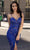 Chic and Holland - AN1483 Glitter Sweetheart Dress with Slit Special Occasion Dress