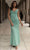 Chic and Holland AN1489 - Embellished V-Back Prom Gown Prom Dresses 2 / Bottle Green