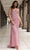 Chic and Holland AN1498 - Fitted Sequin Prom Dress Prom Dresses 2 / Blush