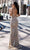 Chic and Holland - AN1632 Deep Neckline Cold Shoulder Dress Evening Dresses
