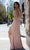 Chic and Holland - AN3001 Asymmetric Textured Fabric Dress Evening Dresses