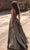 Chic and Holland - AN3107 Low V Neck Belted Ballgown Prom Dresses