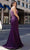 Chic and Holland - AN3123 Asymmetric Sheer Trumpet Dress Prom Dresses