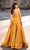 Chic and Holland - AN3198 Sweetheart Bow Slit A-line Dress Prom Dresses
