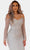 Chic and Holland BR1982 - V-Neck Bridal Gown With Slit Bridal Dresses
