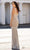 Chic and Holland - HF1522 Sleeveless Sweetheart Crystal Beaded Gown Special Occasion Dress