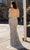 Chic and Holland - HF1597 Cutout Long Sleeves Sequined Dress Special Occasion Dress