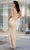 Chic and Holland - HF1601 Scoop Neck Beaded Long Dress Special Occasion Dress