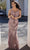 Chic and Holland - HF1609 Lavender Designed Evening Dress Evening Dresses