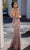 Chic and Holland - HF1609 Lavender Designed Evening Dress Evening Dresses