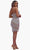 Chic and Holland SD1831 - Beaded Fringed Cocktail Dress Cocktail Dresses