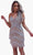 Chic and Holland SD1831 - Beaded Fringed Cocktail Dress Cocktail Dresses