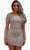 Chic and Holland SD1839 - Fitted Long Sleeve Cocktail Dress Cocktail Dresses