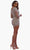 Chic and Holland SD1839 - Fitted Long Sleeve Cocktail Dress Cocktail Dresses
