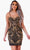 Chic and Holland SD1843 - Beaded Sweetheart Cocktail Dress Cocktail Dresses 2 / Black