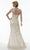Christina Wu Elegance - 20176 Lace Illusion Scoop Trumpet Gown Special Occasion Dress