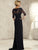Christina Wu Elegance Beaded Lace Illusion Bateau Dress 17819 - 1 pc Sand In Size 6 Available CCSALE 6 / Sand