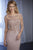 Christina Wu Elegance - Beaded Lace Illusion Bateau Jersey Gown 17852 - 1 pc Sapphire Rose in Size 6 Available CCSALE