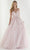 Christina Wu Prom Exclusive - 46266 Floral Lace Sleeveless Gown Special Occasion Dress