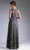 Cinderella Divine 1008 - Floral Appliqued Evening Dress Special Occasion Dress