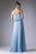 Cinderella Divine - 13010 Flounce Bodice Chiffon A-Line Dress Special Occasion Dress