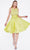 Cinderella Divine 14081S - Satin Skater's Mid Length Dress Special Occasion Dress