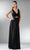 Cinderella Divine 3914 - Formal Ruched Chiffon Long Gown Special Occasion Dress