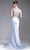 Cinderella Divine - 5297 Bead Embellished Bateau Mermaid Gown Special Occasion Dress