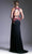 Cinderella Divine 62236 - Floral V-Neck Evening Dress Special Occasion Dress
