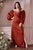 Cinderella Divine - 7482C Sweetheart Satin Sheath Dress Bridesmaid Dresses 16 / Sienna
