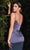 Cinderella Divine - 7489 Plunging V-Neck Draped Gown Prom Dresses