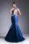 Cinderella Divine - 83789 Beaded Halter Mermaid Dress Special Occasion Dress
