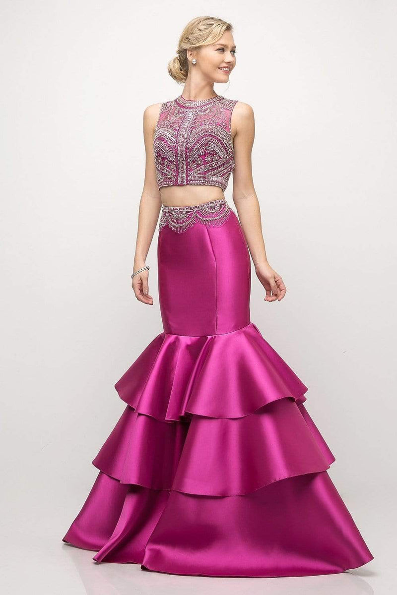 Bloom in Confidence: Cinderella Divine's Captivating Tiered Mermaid Gown main image 1