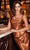 Cinderella Divine - BD103 Cowl Neck Satin Sheath Tea-Length Dress Cocktail Dresses XXS / Sienna
