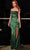 Cinderella Divine BD108 - Sleeveless Satin Long Dress Special Occasion Dress XS / Emerald