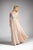 Cinderella Divine - Beaded Lace Illusion Bateau A-line Dress Prom Dresses XXS / Champagne