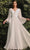 Cinderella Divine Bridal CD242W - V-neck Formal Dress Special Occasion Dress 2 / Off White