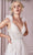 Cinderella Divine Bridal CD971W - V-neck Bridal Gown Special Occasion Dress