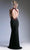 Cinderella Divine C80319 - Outlined Halter Bare Back Gown Special Occasion Dress