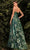 Cinderella Divine CB073 - Floral Sequin Evening Dress Special Occasion Dress 2 / Emerald