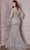 Cinderella Divine CB090C - Sheer Bateau Evening Gown Special Occasion Dress