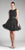 Cinderella Divine - CD0117 Sleeveless Lace Bodice Tulle A-Line Cocktail Dress Special Occasion Dress XXS / Black