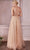 Cinderella Divine CD0196 - Sleeveless V-neck Long Gown Special Occasion Dress