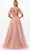 Cinderella Divine CD0197 - Off Shoulder Glitter Tulle Gown Evening Dresses