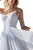 Cinderella Divine - CD205 Plunging V-neck Glitter A-line Dress Prom Dresses
